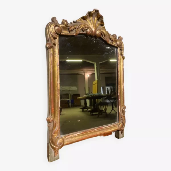 Miroir xixe - Decoration - Classique - bois - marron - vue de face