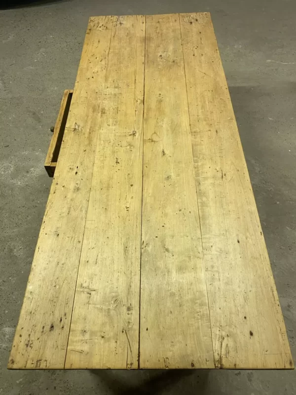 Table de ferme bois massif – Image 3