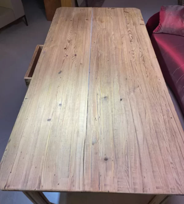 Table en bois réstaurée – Image 8