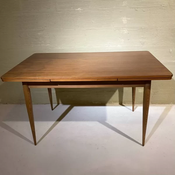 Table scandinave plaquage teck – Image 2