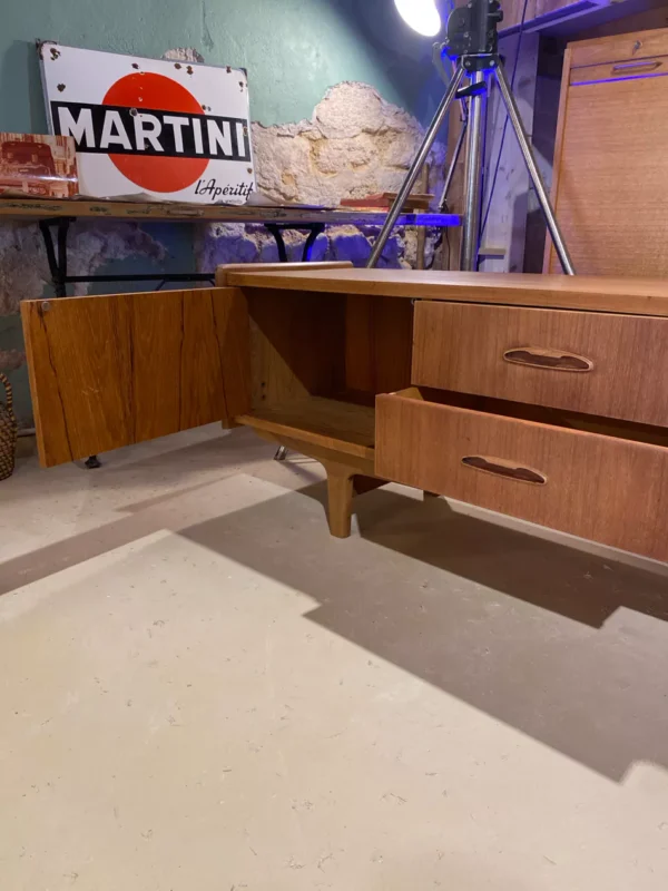 Enfilade année 70 - vue coté droit ouvert