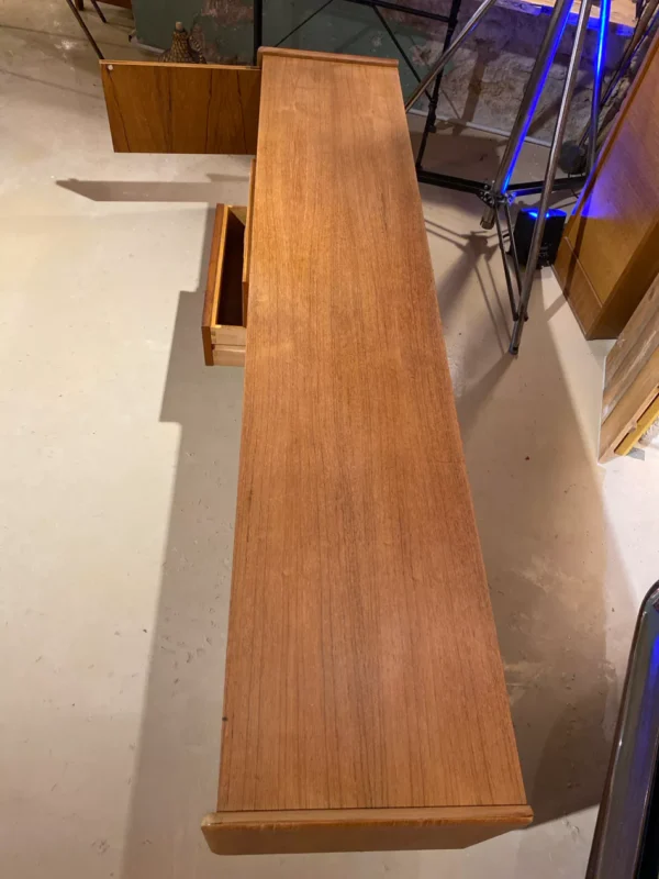 Enfilade année 70 - vue plateau