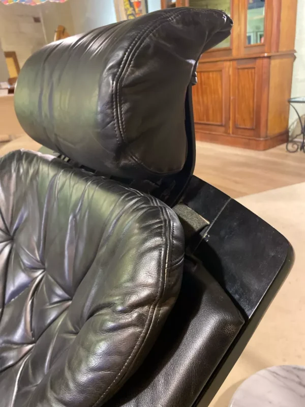 Fauteuil Kroken par Ake-Frybytter pour Nelo -Suède 1970 - vue appui tête
