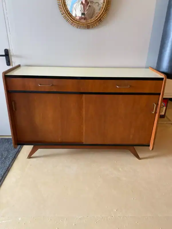 Buffet année 50/60 - vue face